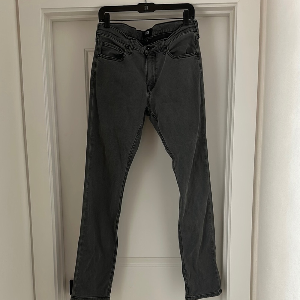 Men's Paige Gray Jeans, size 33